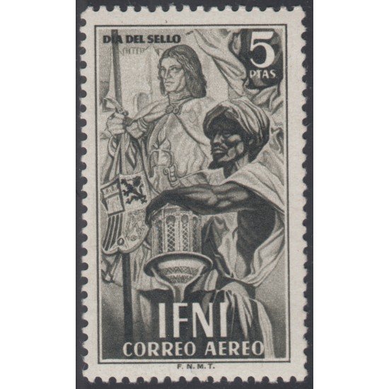 Ifni 71 1950 Día del sello Lope Sancho de Valenzuela MNH