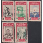 Marruecos Morocco  325/29 1950 Pro tuberculosos MNH 