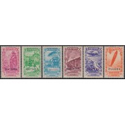 Guinea española Beneficencia 12/17  1943 Historia del correo MNH 