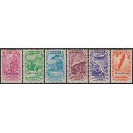 Guinea española Beneficencia 12/17  1943 Historia del correo MNH