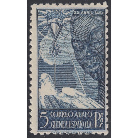 Guinea Española 305 1951 Isabel la Católica MNH