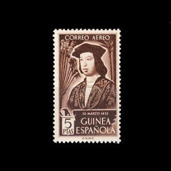 Guinea Española 317 1952 Fernando El Católico MNH Guinea Española 317 1952 Fernando El Católico MNH