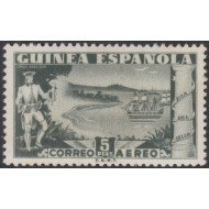 Guinea española 276 1949 Día del sello Conde de Argelejo MNH
