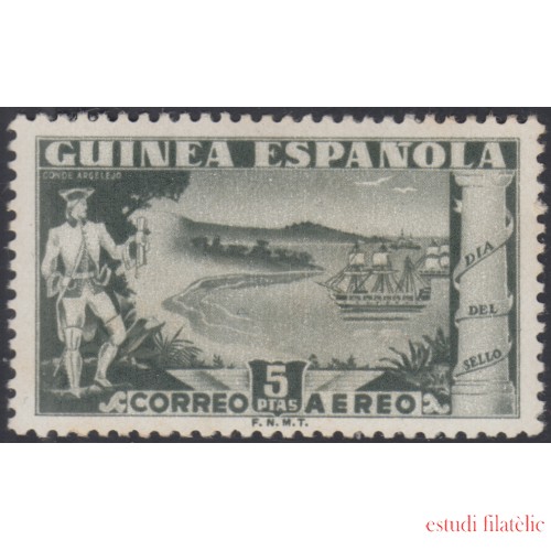Guinea española 276 1949 Día del sello Conde de Argelejo MNH 
