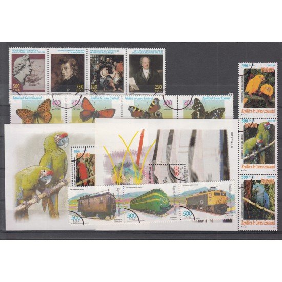GUINEA ECUATORIAL AÑO 2000 COMPLETO MUESTRA. TIRADA:500