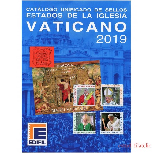  Catálogo Edifil Vaticano Ed. 2019 