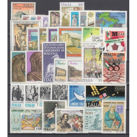 ITALIA 1988 AÑO COMPLETO