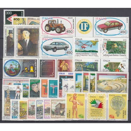 ITALIA 1984 AÑO COMPLETO MNH ITALIA 1984 AÑO COMPLETO MNH