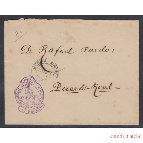 España Spain Franquicias 5 1882 FQ  Dr. Thebussem en Carta