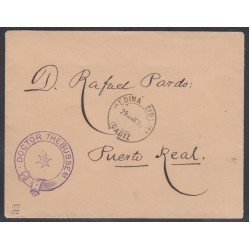 España Spain 6 1890 FQ Dr. Thebussem en Carta España Spain 6 1890 FQ Dr. Thebussem en Carta