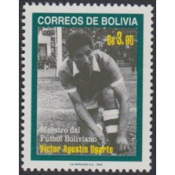 Bolivia 1045 2000 Víctor Agustín Ugarte Maestro del Fútbol MNH Bolivia 1045 2000 Víctor Agustín Ugarte Maestro del Fútbol MNH