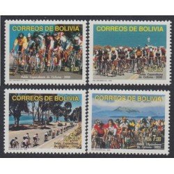 Bolivia 1048/51 2000 Carrera ciclística Doble Copacabana MNH Bolivia 1048/51 2000 Carrera ciclística Doble Copacabana MNH