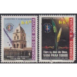 Bolivia 1069AB 2000 Basílica de San Francisco Usado Bolivia 1069AB 2000 Basílica de San Francisco Usado