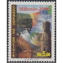 Bolivia 1069C 2000 Milenio 2000 estatua precolombina MNH Bolivia 1069C 2000 Milenio 2000 estatua precolombina MNH