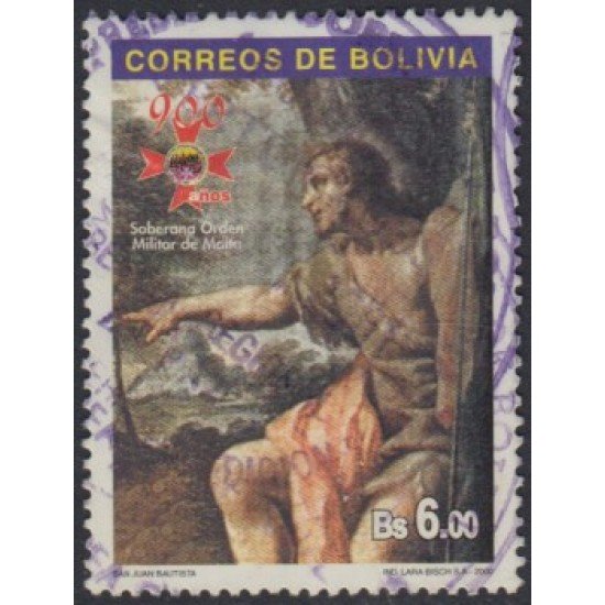 Bolivia 1069 2000 San Juan Bautista Usado Bolivia 1069 2000 San Juan Bautista Usado