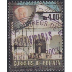 Bolivia 1107 2001 Centenario del nacimiento de Don Joaquín Gantier Usado Bolivia 1107 2001 Centenario del nacimiento de Don Joaquín Gantier Usado