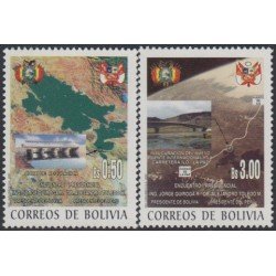 Bolivia 1118/19 2002 Encuentro presidencial Bolivia- Perú MNH Bolivia 1118/19 2002 Encuentro presidencial Bolivia- Perú MNH