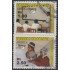 Bolivia 1143/44 2002 América Upaep Educación Alfabetización Usado