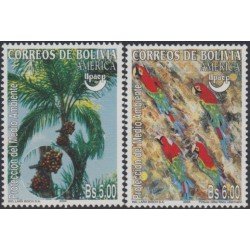 Bolivia 1178/79 2005 América Upaep Protección del medio ambiente MNH Bolivia 1178/79 2005 América Upaep Protección del medio ambiente MNH