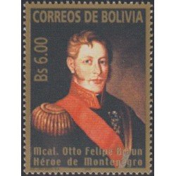 Bolivia 1192 2005 Mariscal Otto Felipe Braun MNH Bolivia 1192 2005 Mariscal Otto Felipe Braun MNH
