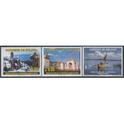 Bolivia 1249/51 2006 50 Años de la Provincia Manco Kapak MNH