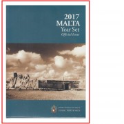 Malta 2017 Cartera Oficial Monedas € euro + 2 euros conm Templos Hagar Qim 