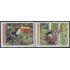 Bolivia 1289/90 2007 Fauna Aves perforadoras de Beni Pájaros Birds MNH