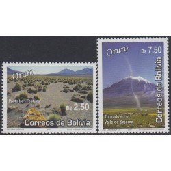 Bolivia 1322/23 2007 Turismo Departamento de Oruro MNH