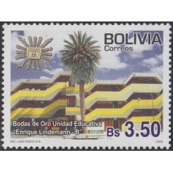 Bolivia 1363 2009 50 Años Unidad Educativa Enrique Lindemann-B MNH Bolivia 1363 2009 50 Años Unidad Educativa Enrique Lindemann-B MNH