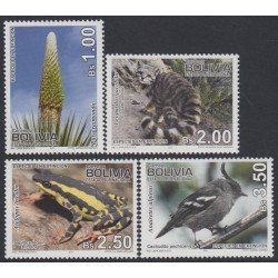 Bolivia 1403/06 2010 Fauna y Flora en Vías de extinción Gato Sapo MNH Bolivia 1403/06 2010 Fauna y Flora en Vías de extinción Gato Sapo MNH