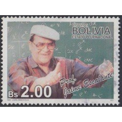 Bolivia 1410 2010 Profesor Jaime Escalante Usado Bolivia 1410 2010 Profesor Jaime Escalante Usado