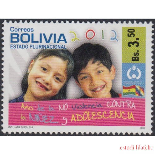 Bolivia 1443 2011 Año de la no violencia contra la niñez y la adolescencia MNH