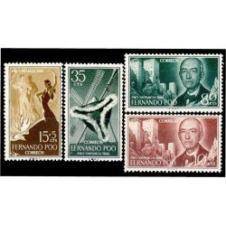Fernando Poo 188/91 1960 Pro infancia MNH Fernando Poo 188/91 1960 Pro infancia MNH