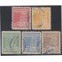 Bolivia A-77/81 1945 10 Aniversario del 1er vuelo postal Int. La Paz- Tacna Usad