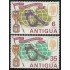 Antigua  nº 154/55 Copa mundial Fútbol Inglaterra MNH
