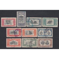 Bolivia A-117/126 1951 4º Centenario de la Fundación de La Paz Usado Bolivia A-117/126 1951 4º Centenario de la Fundación de La Paz Usado