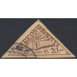 Bolivia A-145 1952 Emitidos para la Construcción del faro de Colón SD Usado Bolivia A-145 1952 Emitidos para la Construcción del faro de Colón SD Usado