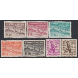Bolivia A-146/52 1953 Aniversario de la Revolución Nacional de 1952 MH Bolivia A-146/52 1953 Aniversario de la Revolución Nacional de 1952 MH
