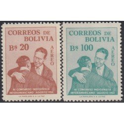 Bolivia A-153/54 1954 III Congreso Interamericano Indioenista MH Bolivia A-153/54 1954 III Congreso Interamericano Indioenista MH