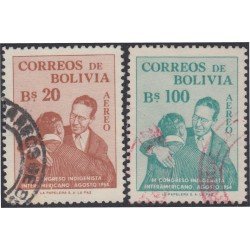 Bolivia A-153/54 1954 III Congreso Interamericano Indioenista Usado Bolivia A-153/54 1954 III Congreso Interamericano Indioenista Usado