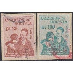Bolivia A-153/54 1954 III Congreso Interamericano Indioenista Sin dentar Usado Bolivia A-153/54 1954 III Congreso Interamericano Indioenista Sin dentar Usado