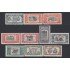 Bolivia A-166/175 1957 4º Centenario de La Paz Timbres de 1951 MH