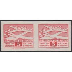 Bolivia A-184a 1957 Emitidos para la Construcción de aeropuertos SD MH Bolivia A-184a 1957 Emitidos para la Construcción de aeropuertos SD MH