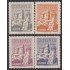 Bolivia A-194/97 1960 Ruinas de la Puerta del sol Tiachuanacu MNH