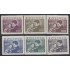Bolivia A-198/203 1960 Homenaje a Jaime Laredo MNH