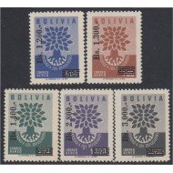 Bolivia A-213/17 1962 Ayuda a los refugiados MNH