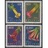 Bolivia A-218/21 1962 Kantuka Flor Nacional Flower MNH