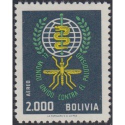 Bolivia A-226 1962 Erradicación del Paludismo MNH Bolivia A-226 1962 Erradicación del Paludismo MNH