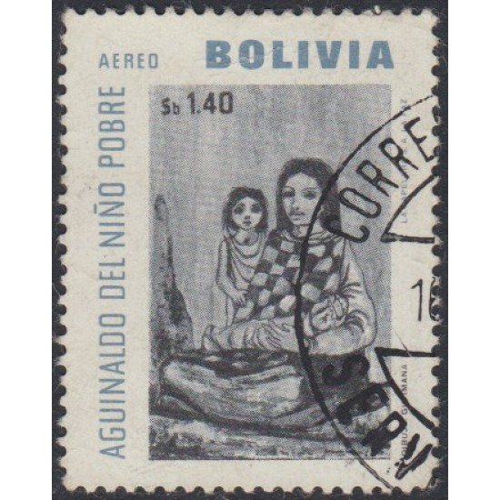 Bolivia A-239 1966 Aguinaldo del niño pobre Usado