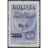 Bolivia A-242 1966 Centenario Cruz Roja Internacional Timbre de 1957 MH